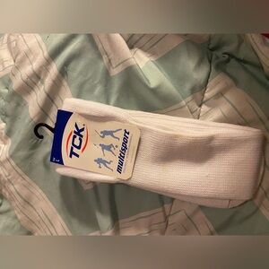 White sport socks